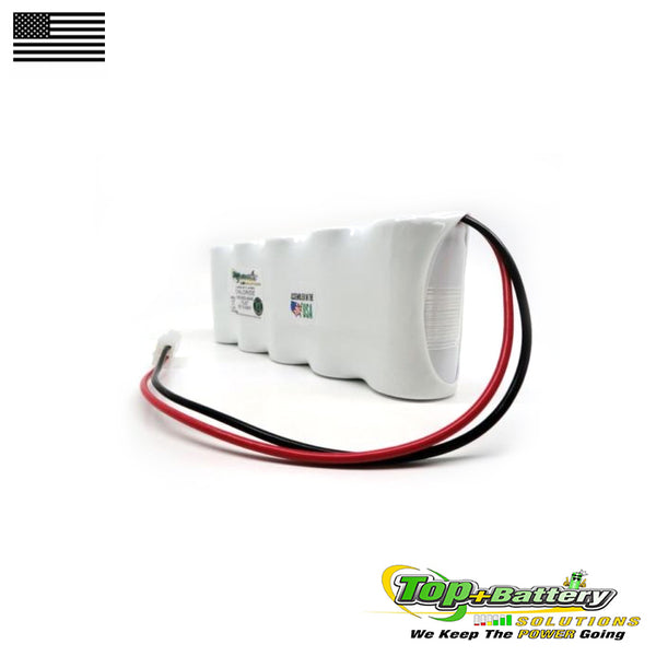 Emergency Exit Lighting Battery For Lithonia ELB0604N 100003A045 Flat Pack Qty.1