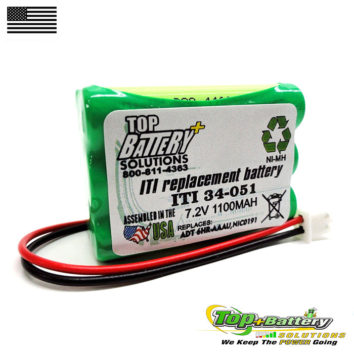Emergency Lighting Battery For ITI 34-051 Interstate Batteries ANIC0191 Qty.1