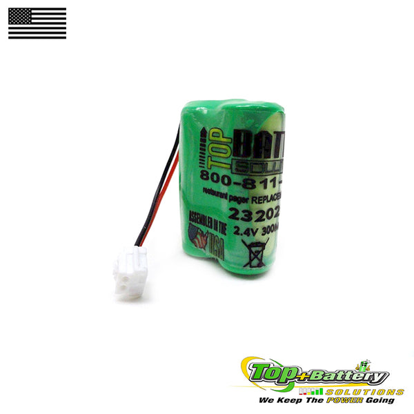 Replacement Battery For Restaurant Guest Pager Custom-61 Dantona Qty.1