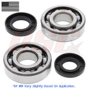 Engine Crank Shaft Shaft Bearings For Kawasaki KXT250 Tecate 1984-1987