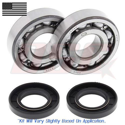 Engine Crank Shaft Shaft Bearings For Kawasaki KXF250 Tecate 1987-1988