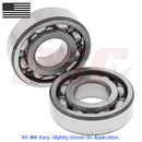 Engine Crank Shaft Shaft Bearings For Honda ATC110 1979-1985