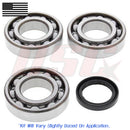 Engine Crank Shaft Shaft Bearings For Polaris Magnum 500 4x4 HDS FB 2001