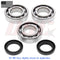 Engine Crank Shaft Shaft Bearings For Polaris Trail Blazer 250 1999-2006