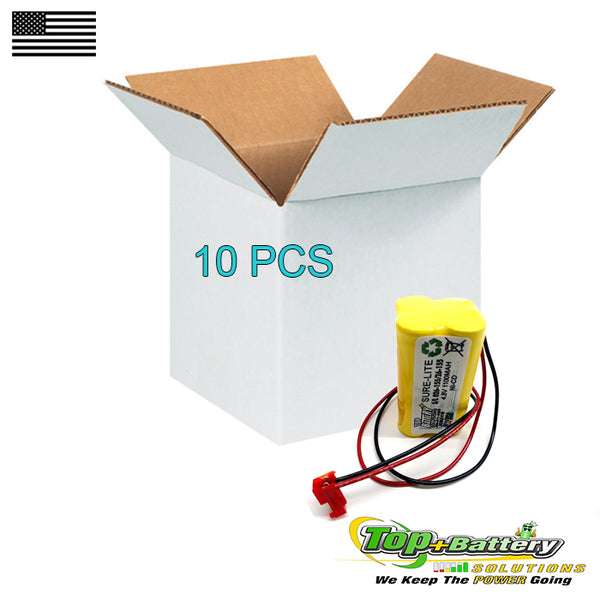 Sure-Lites SL026155 Battery Replacement For 4.8v 1.1Ah 26-155 Qty.10