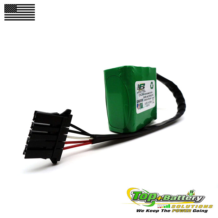 Replacement Battery For Okuma 8HR-4, 3FAU PC,8HR-4, 3FAUPC, E5503-07E-001 Qty.6