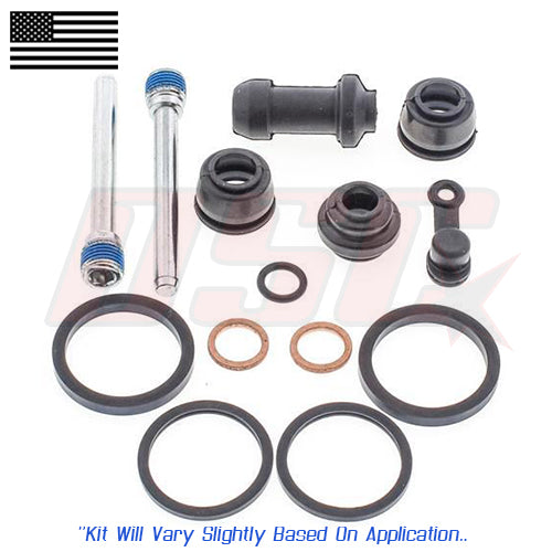 Rear Brake Caliper Rebuild Kit For Kawasaki KL650 E (KLR) 2008-2018
