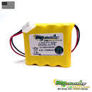 Dual-Lite Emergency Lighting Battery 4.8 For 12-790 0120790 NABC 721259000 Qty.3