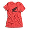 Honda Wing Utv Womens Red T-Shirt Fan Apparel Size X-Large