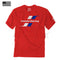 Honda Stripes Logo Racing Men's Crew T-Shirt Fan Dirt Bike Racing Apparel Size Large