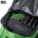 Motorcycle Premium Backpack Green and Black Kawasaki Race Fan Support Gear