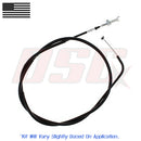 Rear Hand Brake Cable For Yamaha YFM350FW Big Bear 1987 - 1992