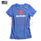 Suzuki (S) Logo Atv Womens Royal Blue T-Shirt Fan Apparel Size Medium