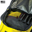 Motorcycle Premium Backpack Yellow and Black Suzuki Race Fan Support Gear