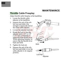 Throttle Cable For Suzuki LT-160E 1989 - 1992