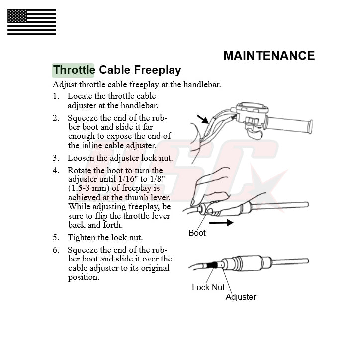 Throttle Cable For Yamaha YFM35X Wolverine 2006 - 2009