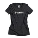 Yamaha Mark Motorcycle Womens Black T-Shirt Fan Apparel Size Large