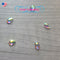 Ab Clear Tear Drop Crystals 4x6mm