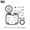 Carburetor Rebuild Kit For Yamaha YFM125 Grizzly 2004-2013