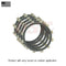 Heavy Duty Clutch Fiber and Spring Kit For Honda NT700V VA 2010-2013