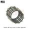 Heavy Duty Clutch Fiber and Spring Kit For Triumph Bonneville 865 2009-2012 Cast Wheel