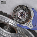 Rear Brake Shoes Replacement For Yamaha DT100 1983