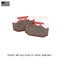 Rear Brake Pads Replacement For Suzuki RM125 1991-1995