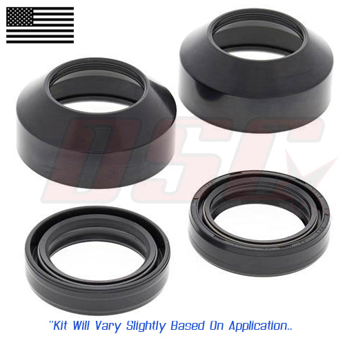 Front Fork Oil Seal & Dust Seal Kit For Harley Davidson 82cc FXRS Low Rider Liberty 1986-1988