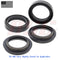 Front Fork Oil Seal & Dust Seal Kit For Harley Davidson 82cc FXRS Conv Low Rider 1989-1990