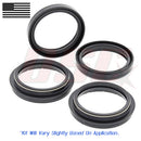 Front Fork Oil Seal & Dust Seal Kit For Harley Davidson 103cc FXDBC Dyna Street Bob Limited 2016
