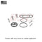 Petcock Fuel Tap Repair Kit For Yamaha YFM660 Grizzly 2002-2008