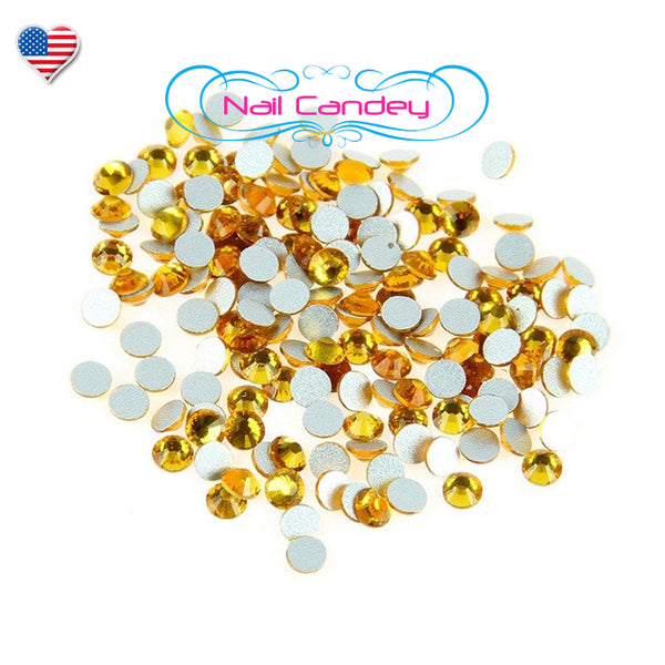 Yellow Gold Crystals 10ss