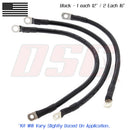 Battery Cable Replacement For Harley Davidson 82cc FXRS Low Glide 1984-1985