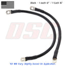 Battery Cable Replacement For Harley Davidson 82cc FXLR Low Rider Custom 1994