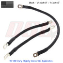 Battery Cable Replacement For Harley Davidson 88cc FXDS-CON Dyna Super Glide Sport 1999