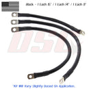 Battery Cable Replacement For Harley Davidson 88cc FXDLI Dyna Low Rider (EFI) 2004-2005