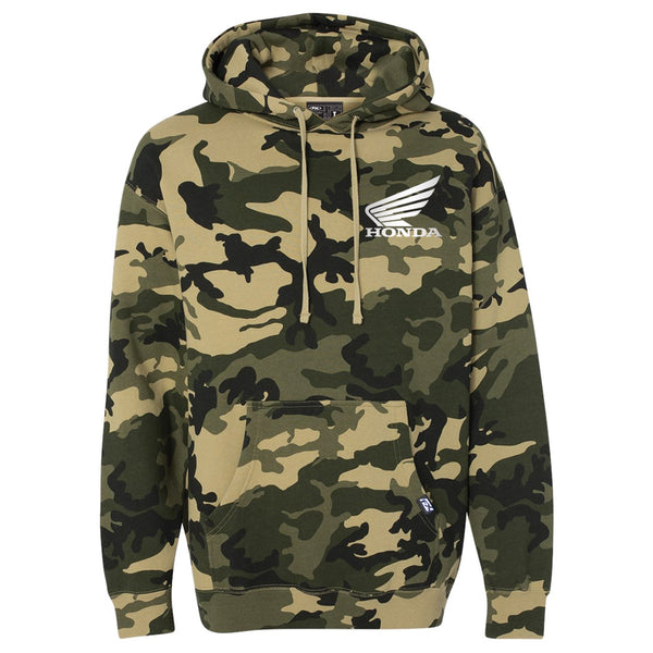 Motorcycle Camo Hoodie Pullover Honda Fan Apparel Size X-Large