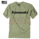 Olive Apex T-Shirt Snowmobile Racing Apparel Kawasaki Size XX-Large