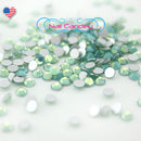 Opal Green Crystals 3ss