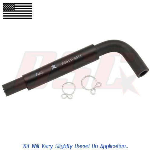 Fuel Valve Petcock Fuel Shut Off Valve Hose and Clamp Kit For Yamaha YFM450 Grizzly 2007-2014