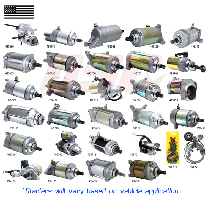 Engine Starter Motor Replacement For Can-Am Maverick 1000 Xdx-Dps Years 2015