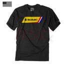 Suzuki Motion Racing Men's Crew T-Shirt Fan Dirt Bike Racing Apparel Size Large