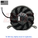 High Performance Replacement Radiator Cooling Fan For 2015-2016 YAMAHA GRIZZLY 700