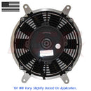 High Performance Replacement Radiator Cooling Fan For 2007-2014 YAMAHA GRIZZLY 450