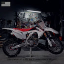 Reloaded White Black Vinyl Decal Wrap For KTM EXC SX MXC? SMR XCF-W 2005-2007