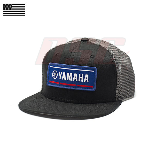 Yamaha Vector Motorcycle Racing Snap Back Trucker Hat